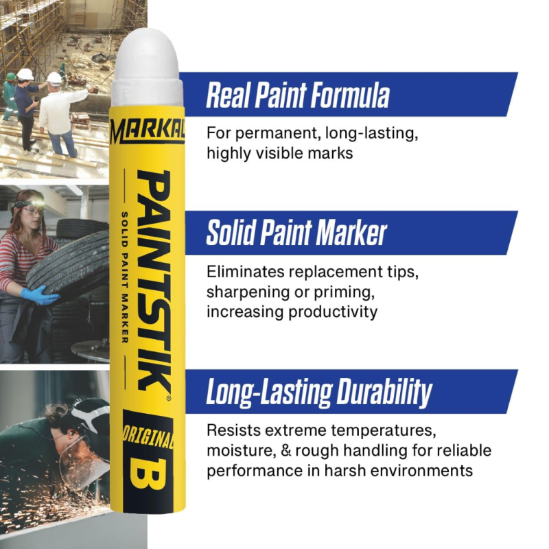 White Solid Paint Marker USA