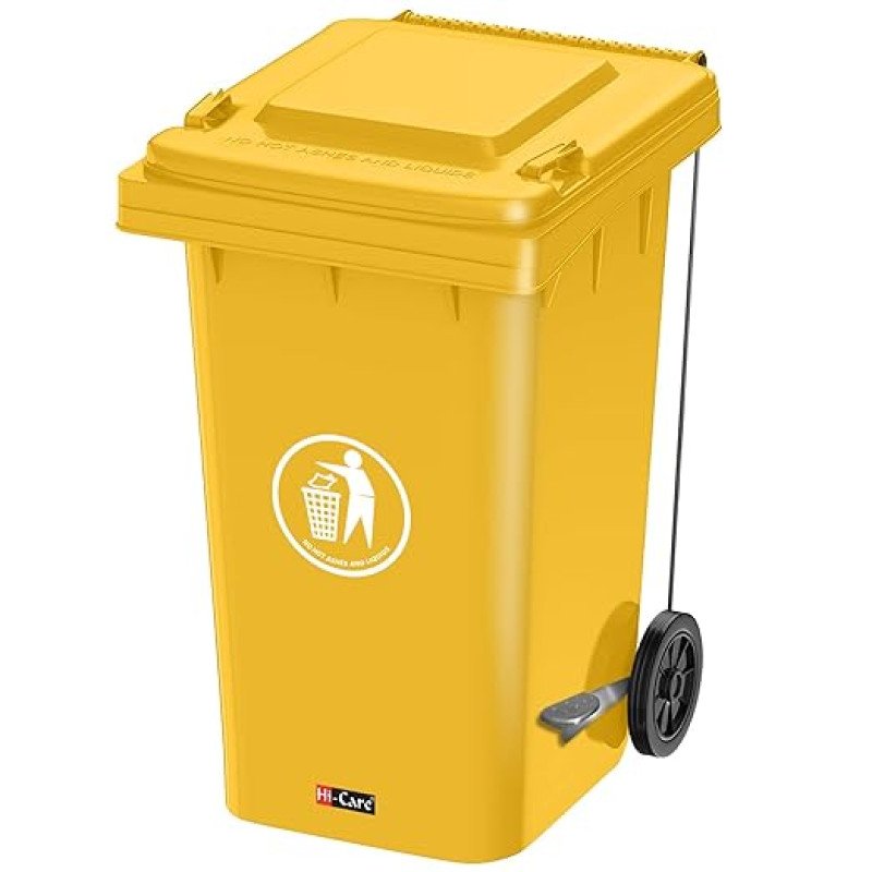 Spill Drum 30gl /120 Litre with wheel and pedal