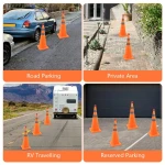 Retractable Traffic Cone (50cm)