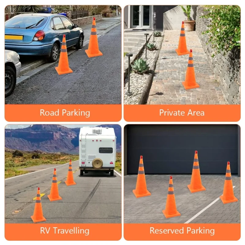 Retractable Traffic Cone (50cm)