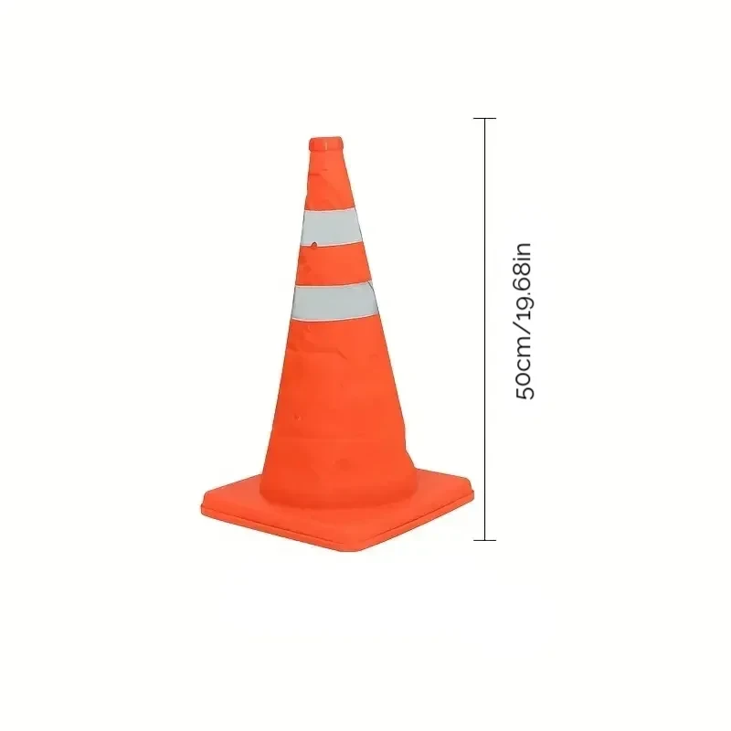 Retractable Traffic Cone (50cm)