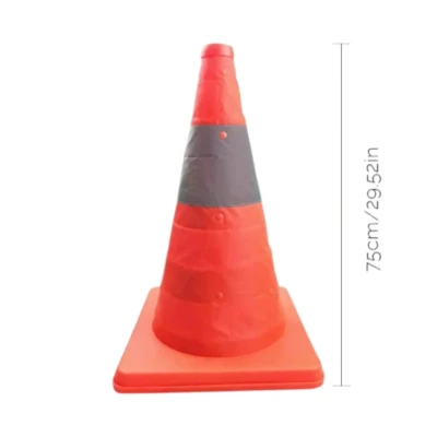 Retractable Traffic Cone (75cm)