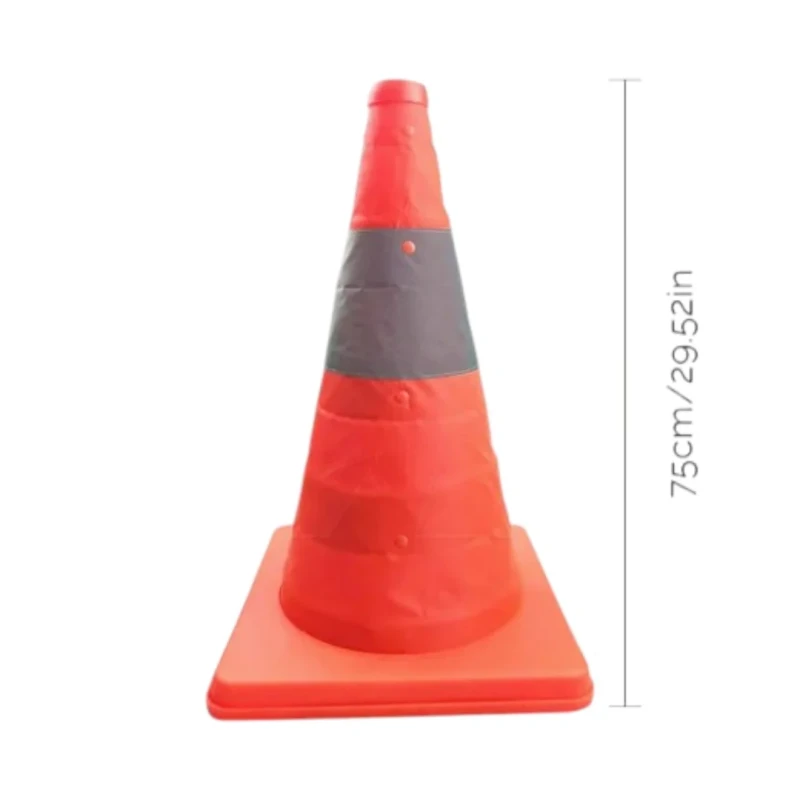 Retractable Traffic Cone (75cm)