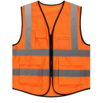 Safety Vest w/zip 120gsm
