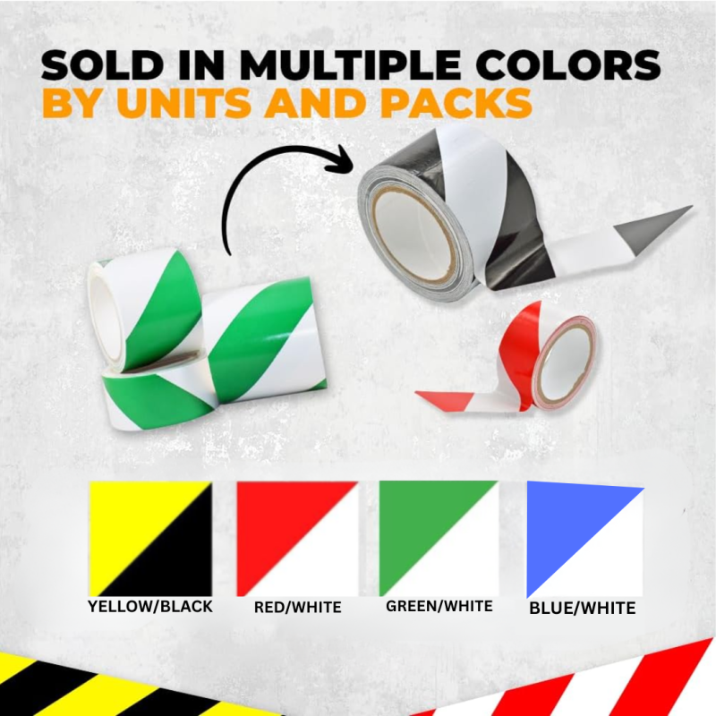 Red/White Safety Warninig Tape